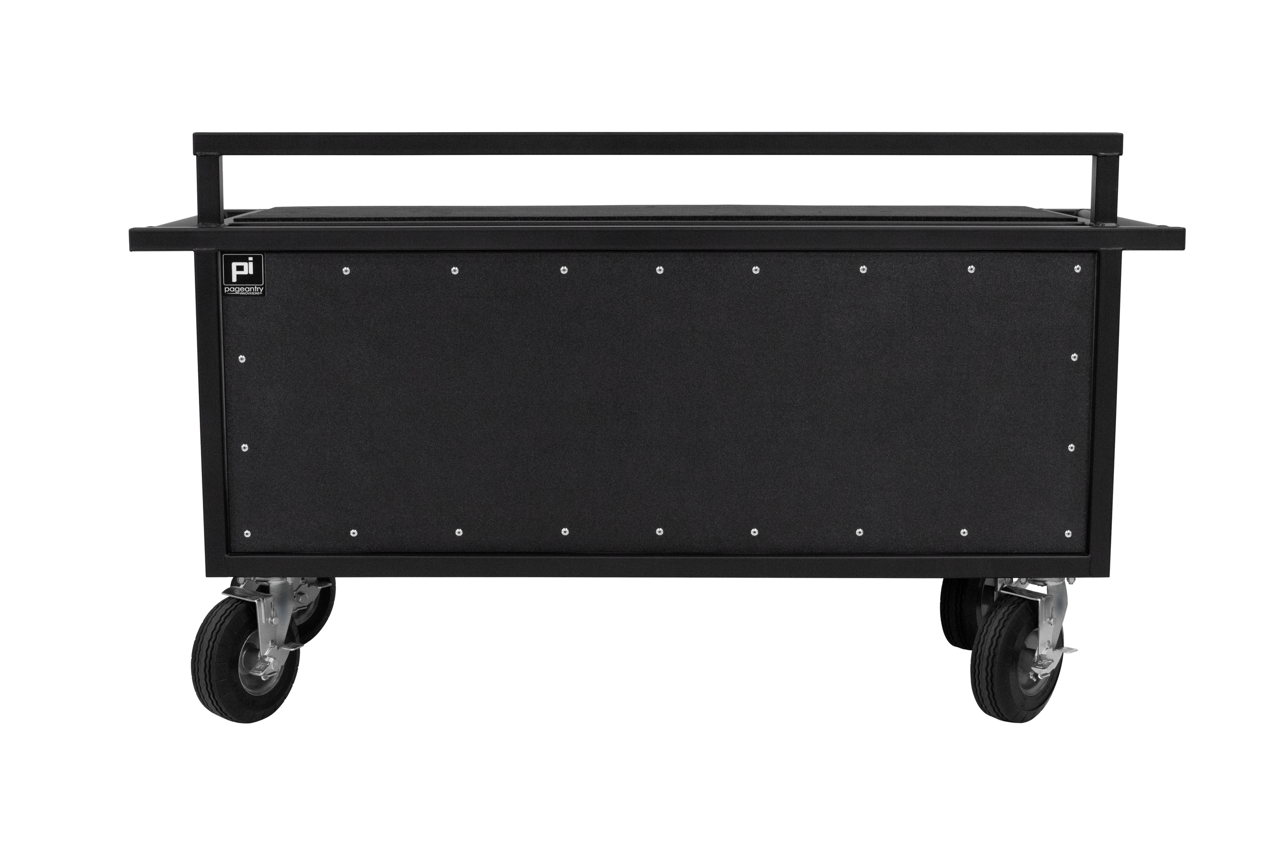 アクセサリー SRL / PS-CART BLACK / FITS ALL KC-20 Partially Enclosed Synth Cart — Pageantry Innovations